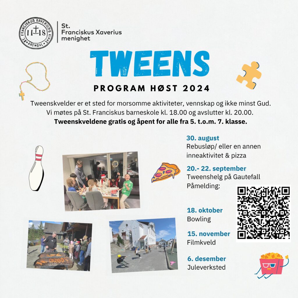 Tweens program høst 2024